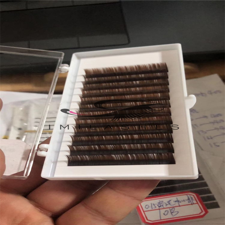 Wholesale colored flat  eyelash extensions london